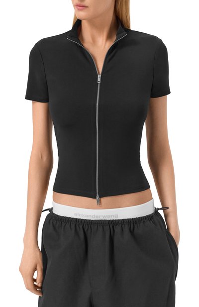 Топ из вискозы ALEXANDER WANG, арт. 1CC2261305, фото 3