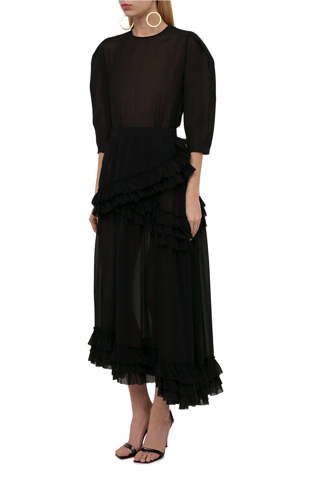 Шелковое платье ULYANA SERGEENKO, арт. ABM011SS21P 1093т21, фото 3