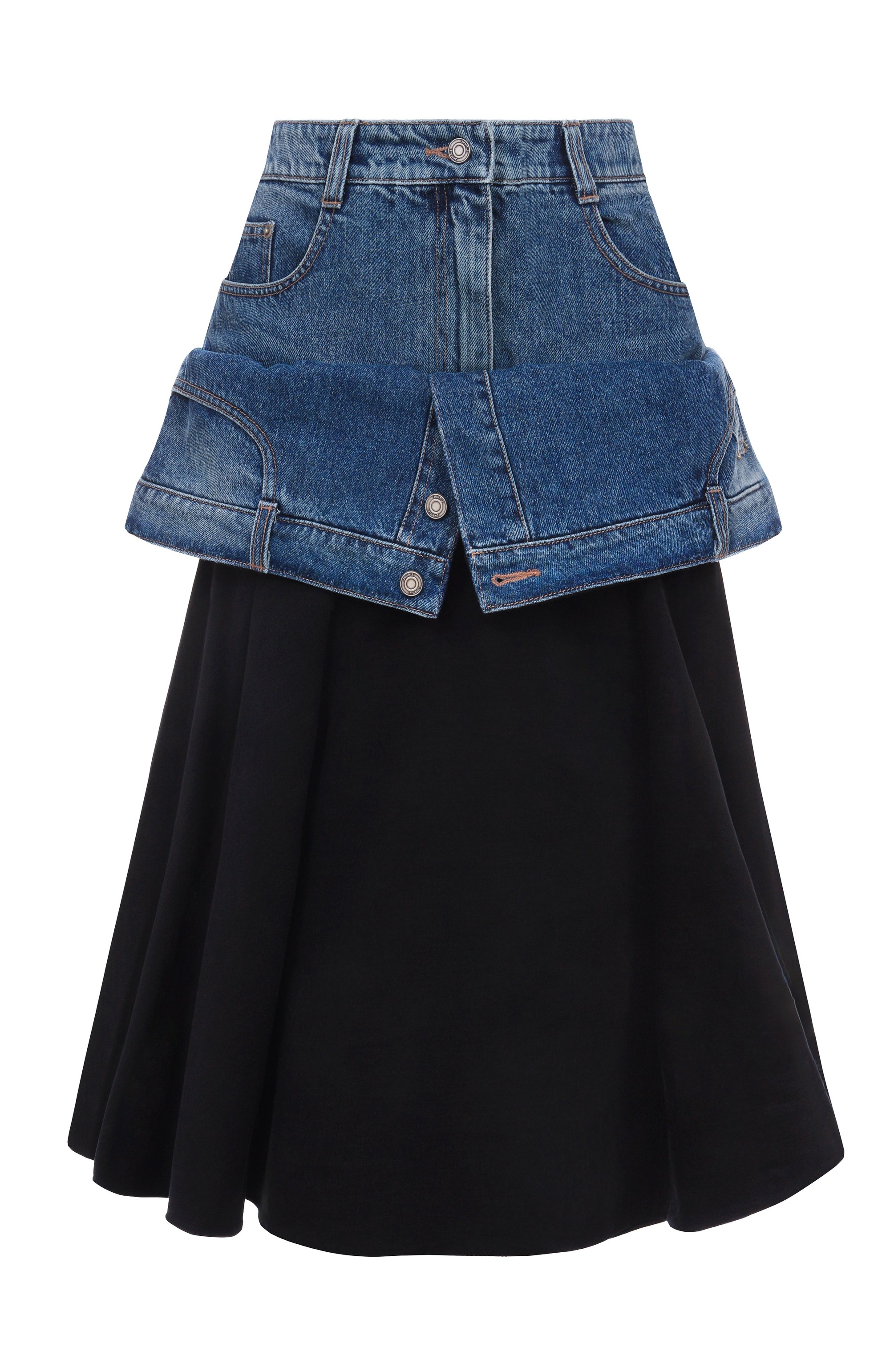 Комбинированная юбка JUUN.J, арт. JW5X27W06, фото 1