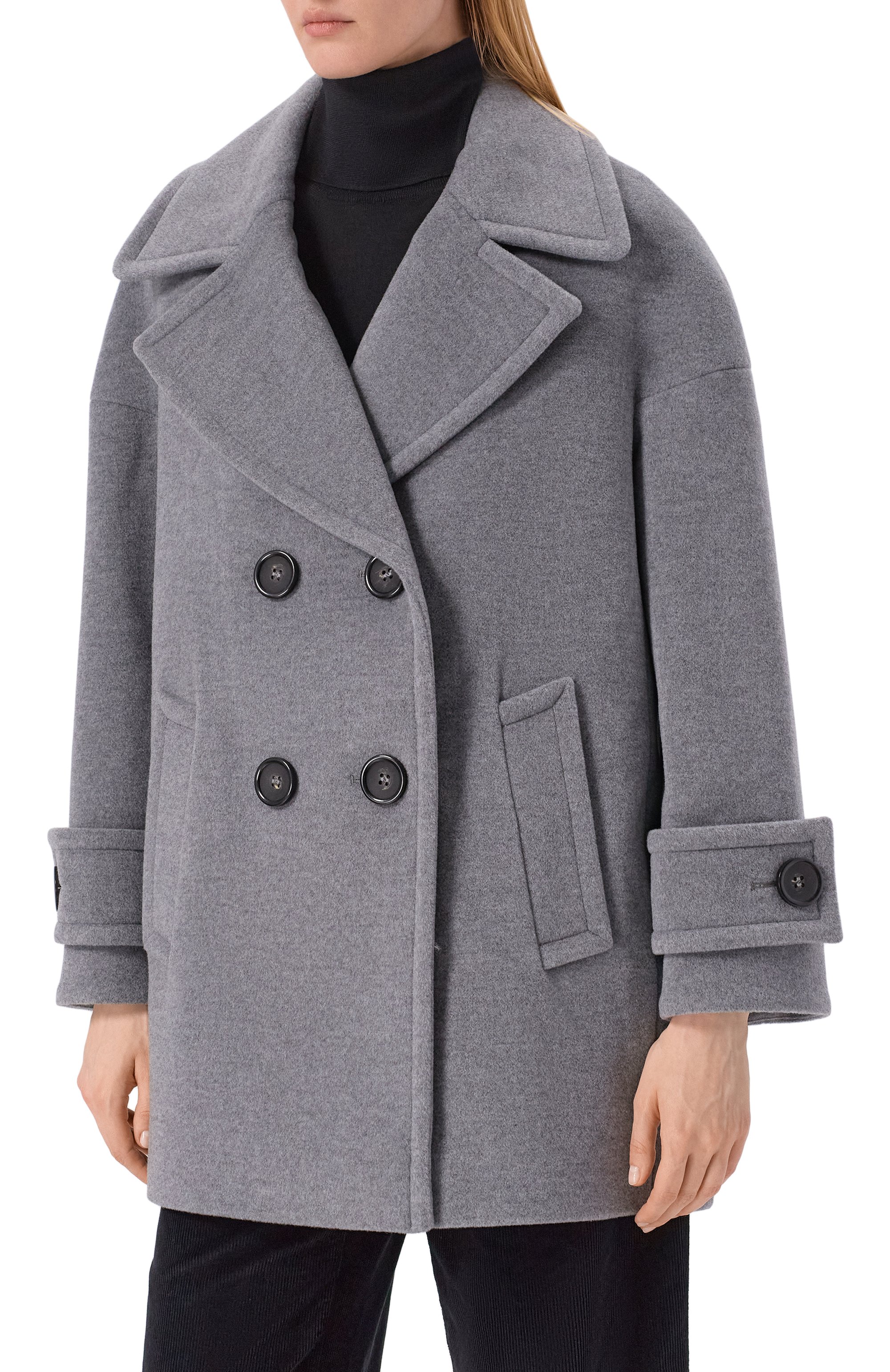 Пальто из шерсти и кашемира CINZIA ROCCA, арт. UR28001/D8, фото 2