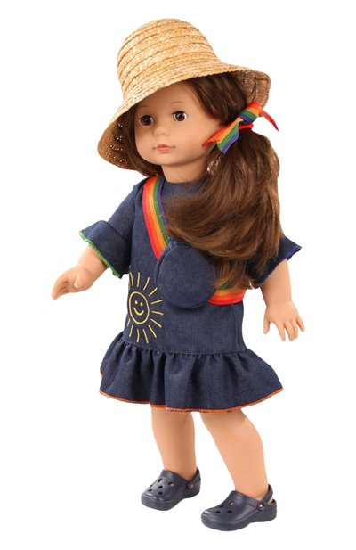 Кукла елизавета GOTZ темно-синего цвета по цене 21530 руб., арт. 2290327, фото 1 Кукла елизавета GOTZ, арт. 2290327, фото 1