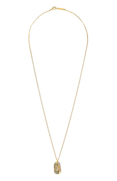 Женская кулон на цепочке HANKA_IN, арт. INS-LG47-LAB-CZ-0.5M