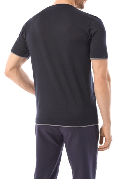 Футболка из шелка и хлопка GRAN SASSO, арт. 60123/78410, фото 4