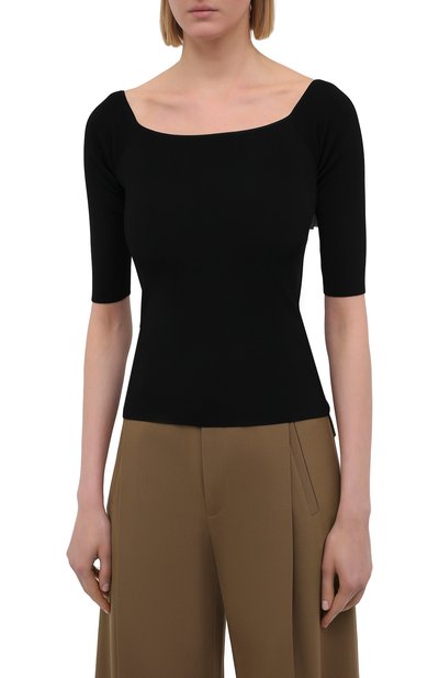 Топ из вискозы SAINT LAURENT, арт. 657187/Y75AU, фото 3