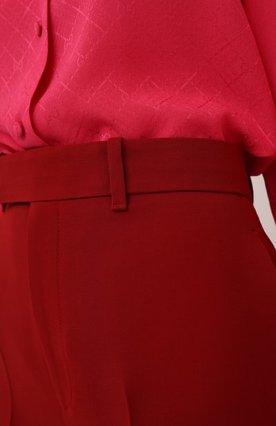 Брюки из шелка и шерсти GUCCI, а рт. 621941/ZAD88, фото 5