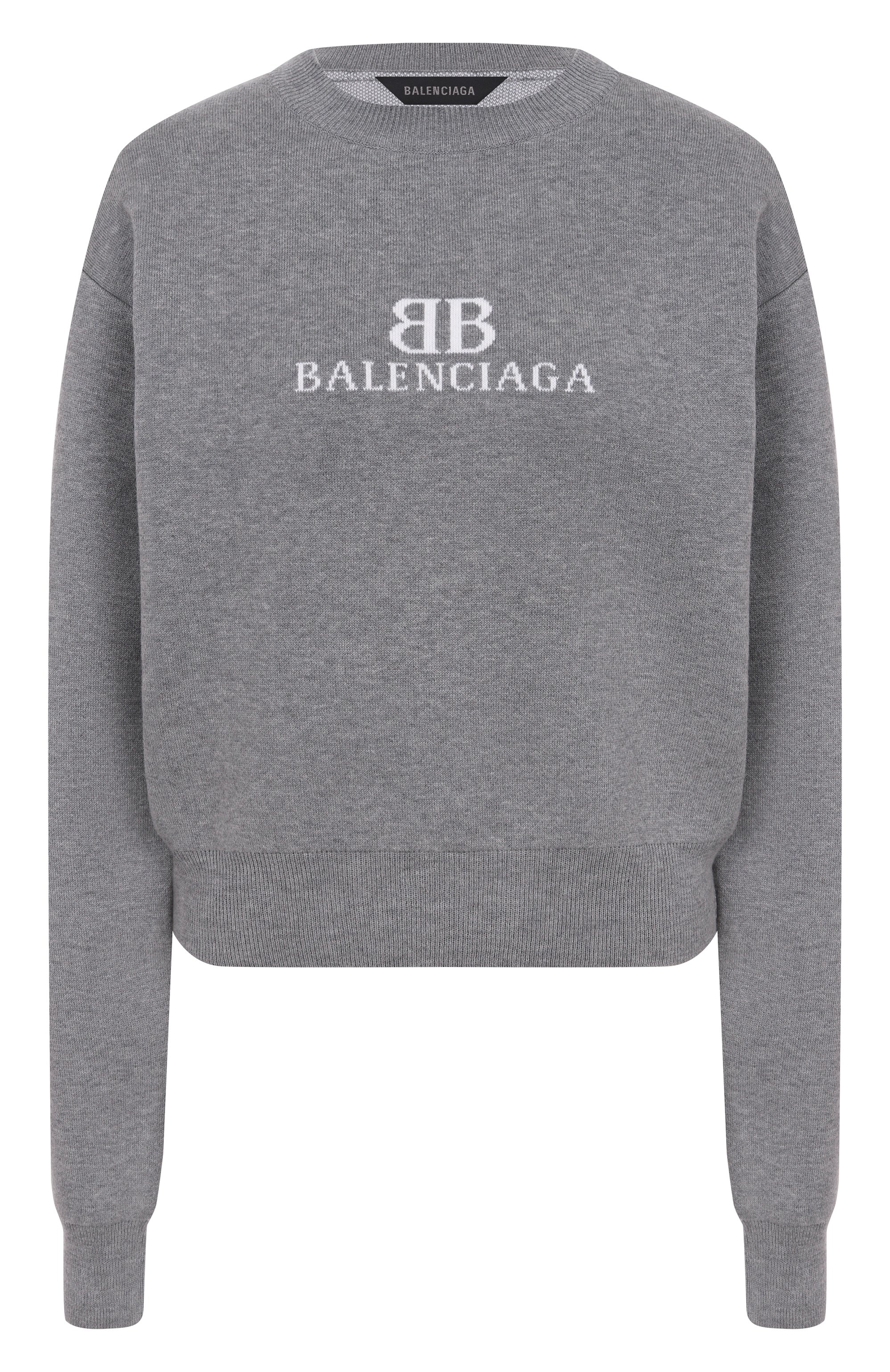 Хлопковый свитер BALENCIAGA, арт. 818419/T3368, �фото 1
