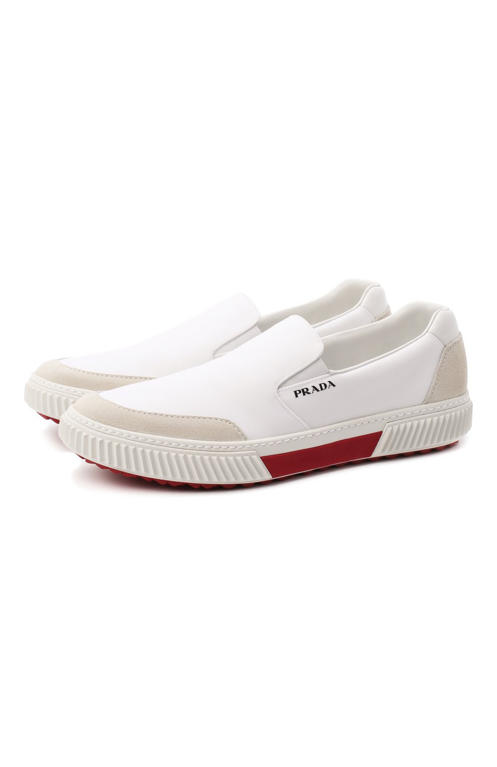 Комбинированные слипоны PRADA, арт. 4D3475-3OF1-F0KMG, фото 1