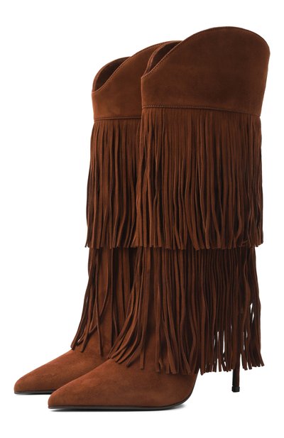 Женские замшевые полусапоги andy 100 LE SILLA, арт. 2262E090RCPPP0W