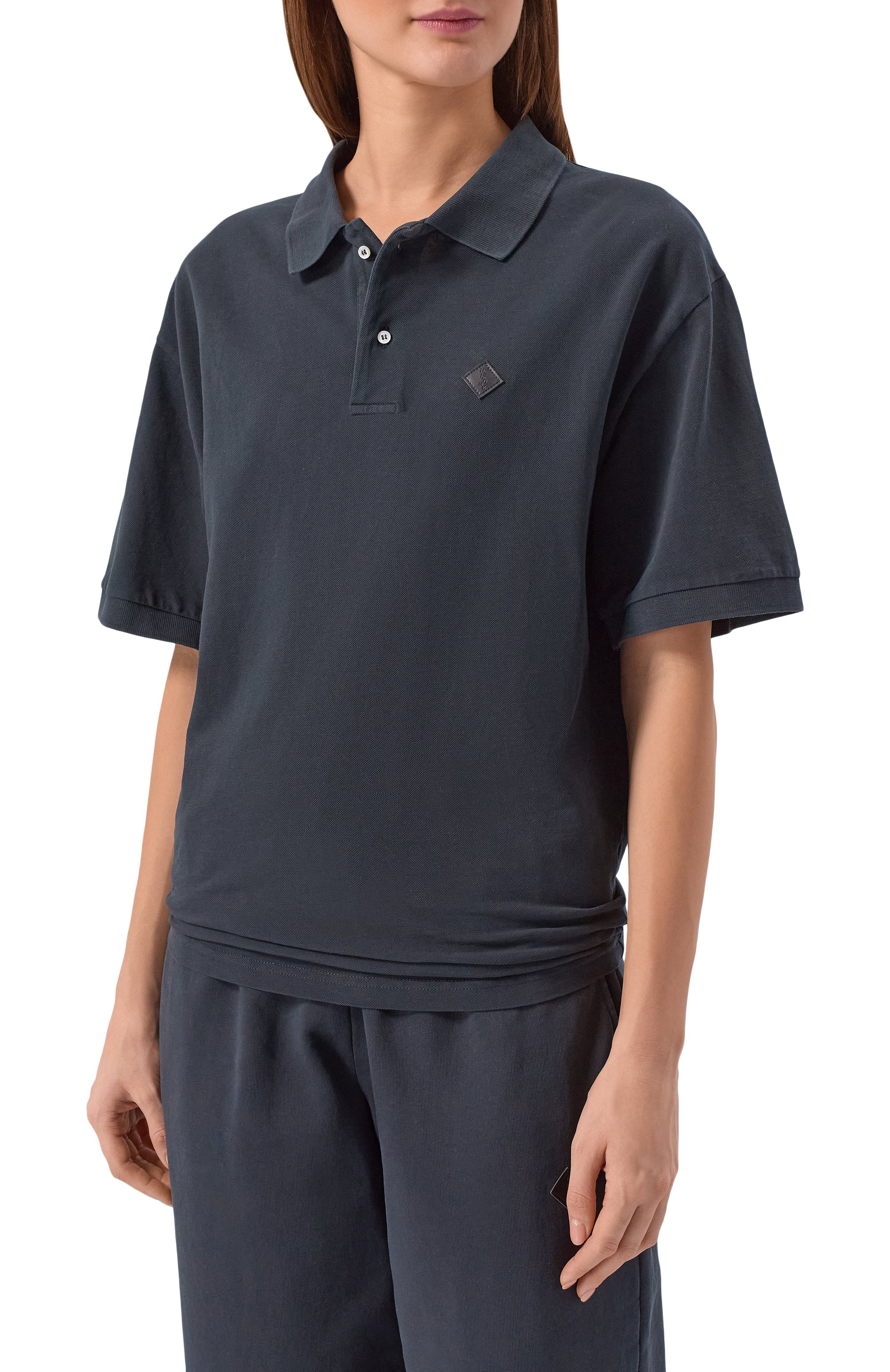 Хлопковое поло HAIKURE, арт. HEW54142TP003PX/LACY, фото 3