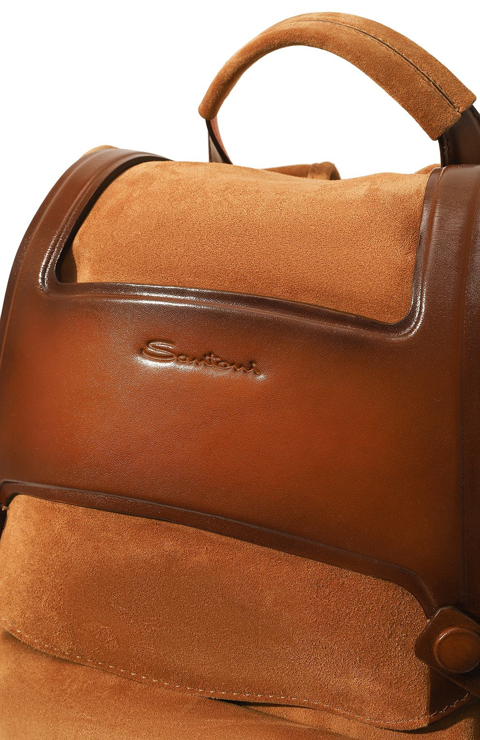 Замшевый рюкзак SANTONI, арт. UIBBA2273DB-GSP0L80, фото 3