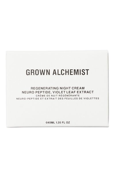 Ночной восстанавливающий крем «нейропептид и фиалка» (40ml) GROWN ALCHEMIST, арт. GA00073, фото 3