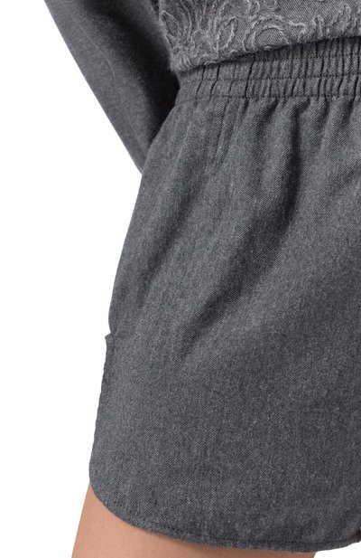 Хлопковые шорты ERMANNO SCERVINO, арт. D474P301XQH, фото 5