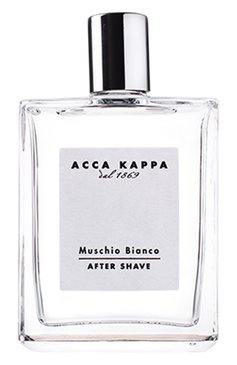 Мужская лосьон после бритья muschio bianco (100ml) ACCA KAPPA бесцветного цвета, арт. 853254 | Фото 1 (Нос: Не проставлено; Региональные ограничения белый список (Axapta Mercury): Не проставлено; Назначение: После бритья; Тип продукта: Лосьоны; Ограничения доставки: flammable)