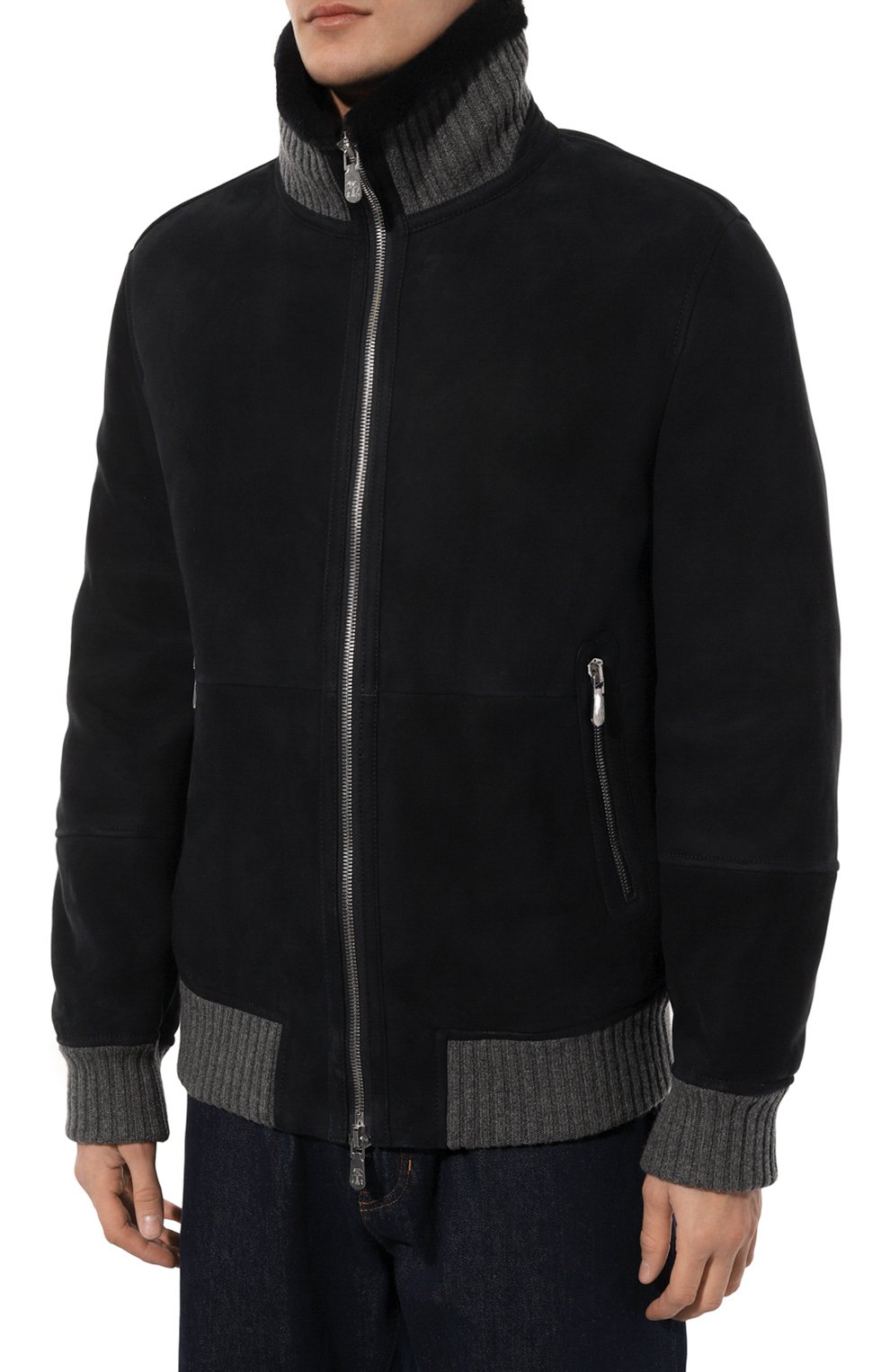 Бомбер из овчины BRUNELLO CUCINELLI, арт. MPMLP1737, фото 3