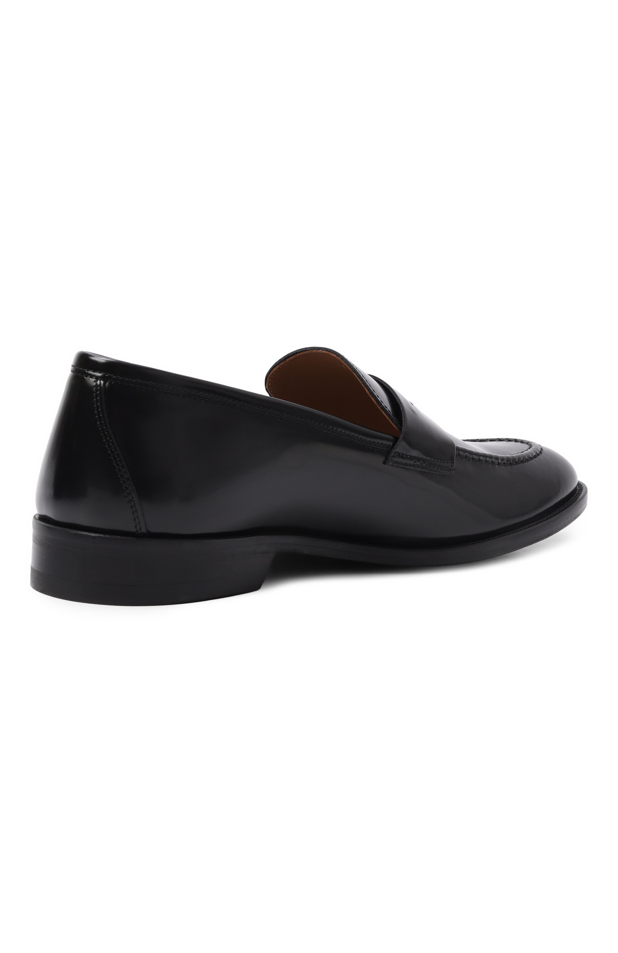 Кожаные пенни-лоферы KITON, арт. USSK061N00673, фото 4