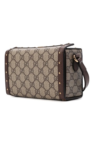 Сумка trunk GUCCI бежевого цвета по цене 187200 руб., арт. 678460/HUHEG, фото 4 Сумка trunk GUCCI, арт. 678460/HUHEG, фото 4