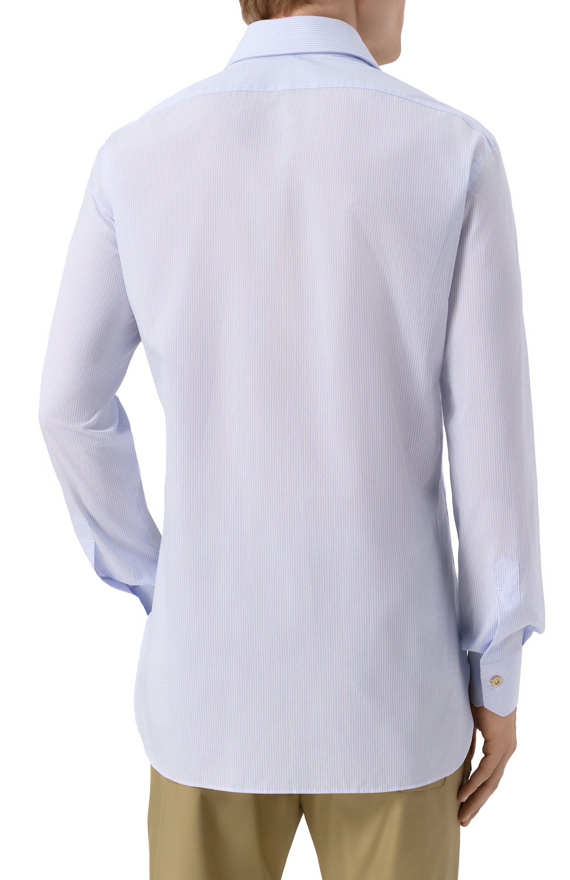 Хлопковая сорочка KITON, арт. UCIH0929413, фото 4