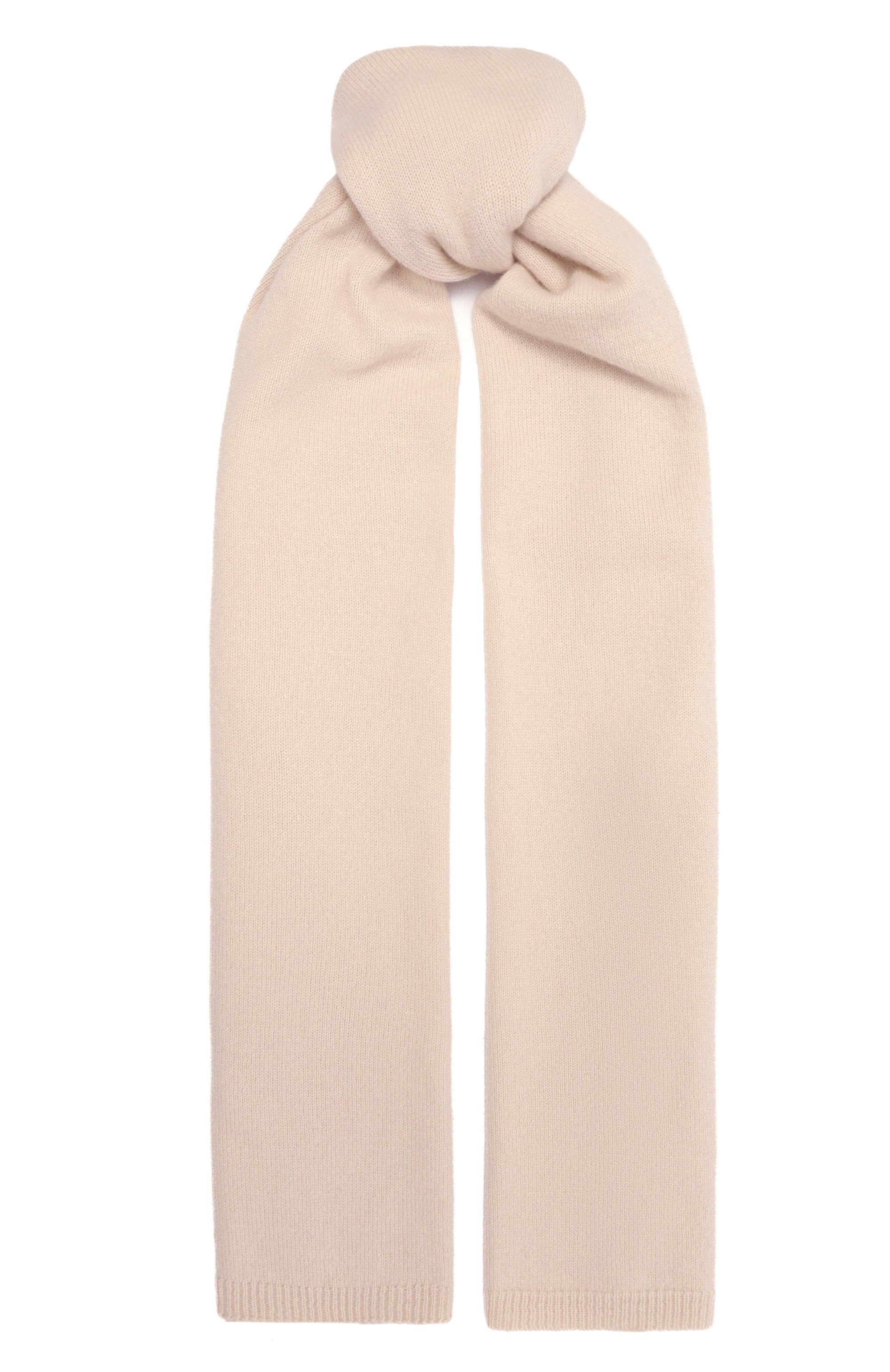 Шарф luna из шерсти и кашемира CANOE кремового цвета по цене 43690 руб., арт. 4504801, фото 1 Шарф luna из шерсти и кашемира CANOE, арт. 4504801, фото 1