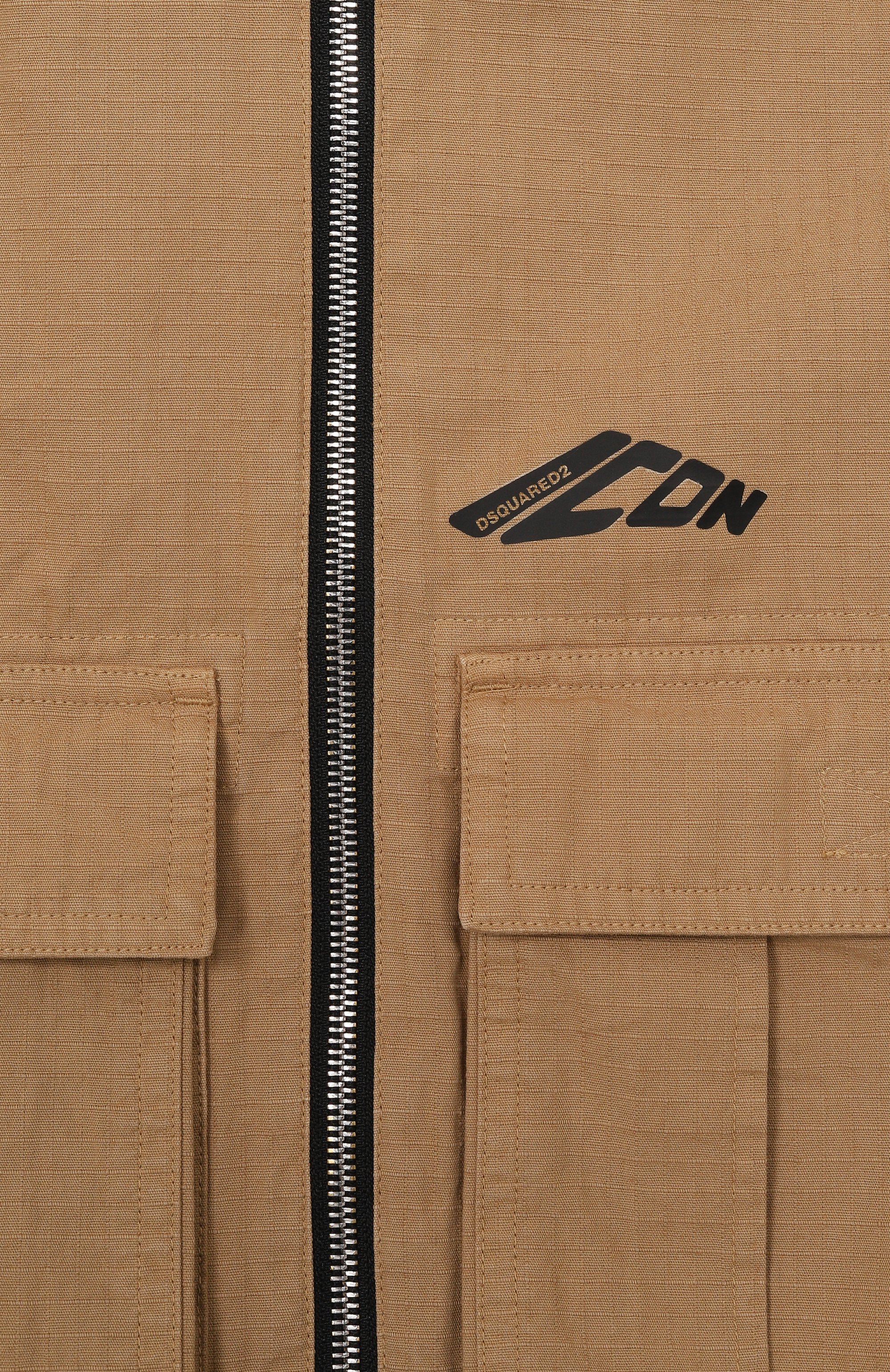 Хлопковая куртка DSQUARED2, арт. DQ2962/D0ADB, фото 3