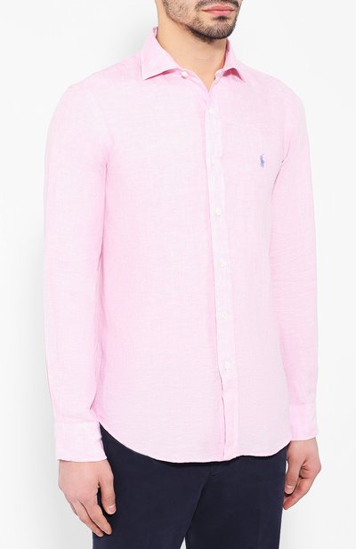 Льняная рубашка POLO RALPH LAUREN, арт. 710740806, фото 3
