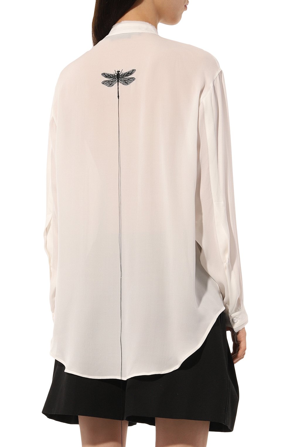 Шелковая блузка ISABEL BENENATO, арт. DW45RF24, фото 4