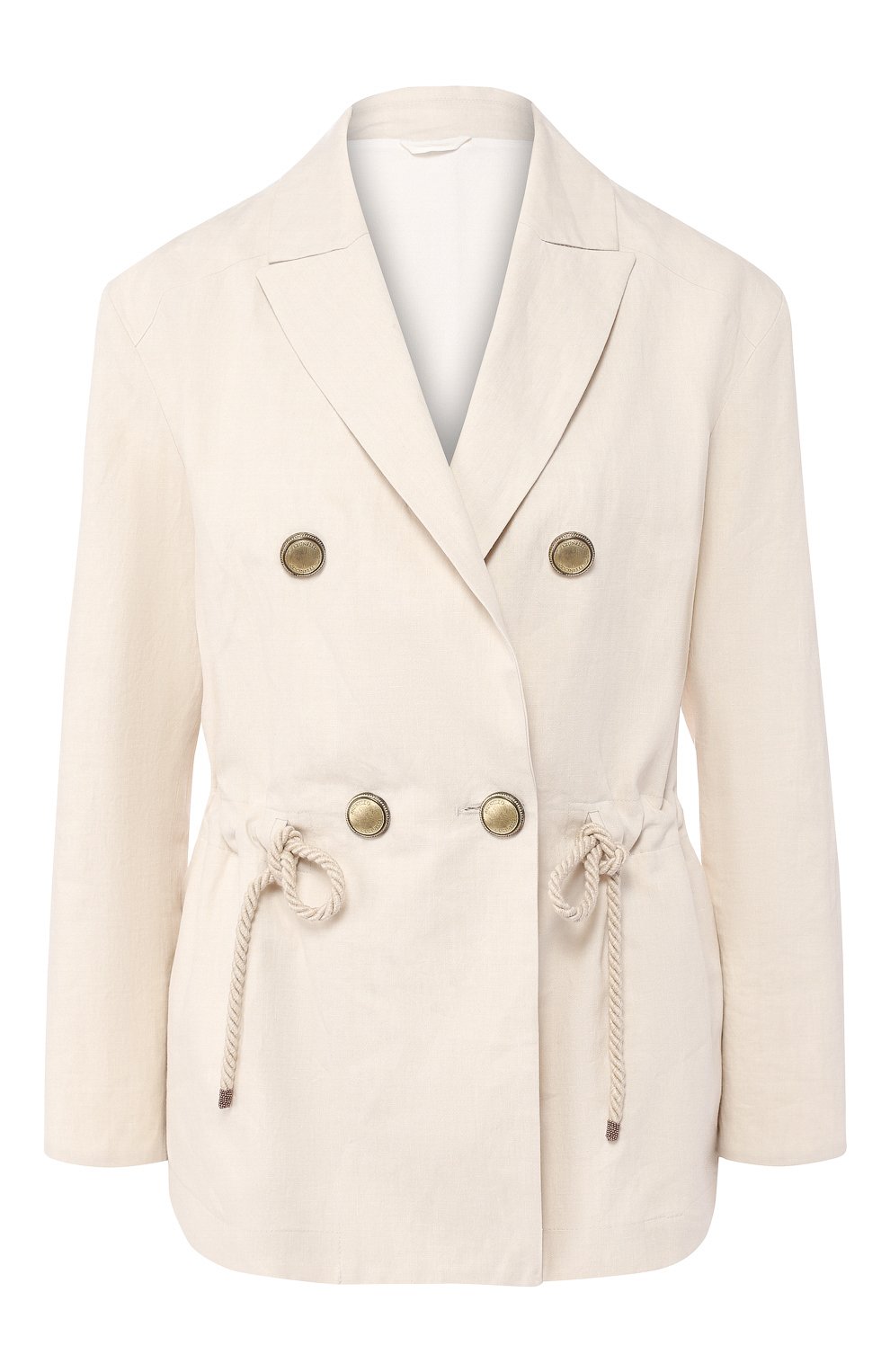 Жакет из смеси хлопка и льна BRUNELLO CUCINELLI, арт. MF5798493, фото 1