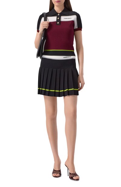 Поло из вискозы CASABLANCA, арт. W-SP26-KW-1233-01, фото 2