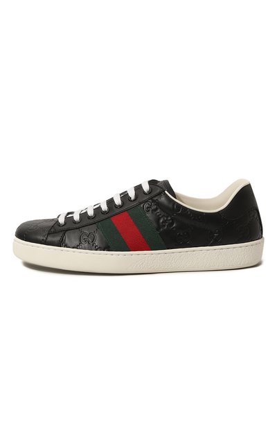 Кожаные кеды ace GUCCI, арт. 386750 CWCG0, фото 2