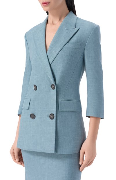 Жакет из кашемира и льна MVST, арт. M26.2PW.J003/F109 BLENDED WS, фото 3