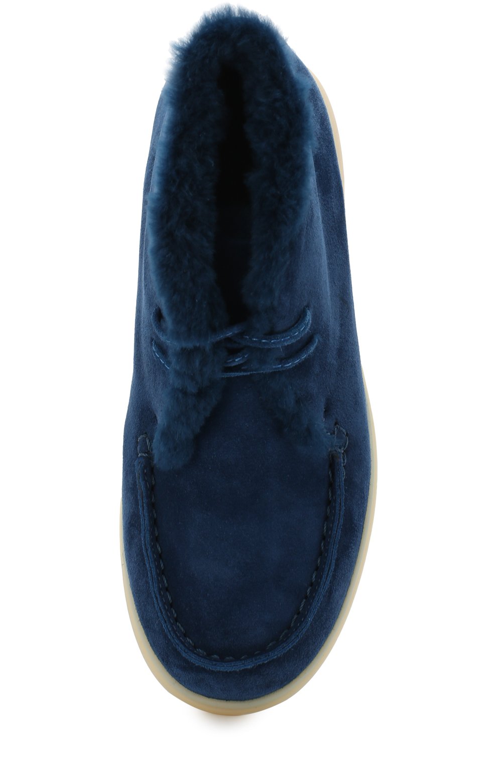 Замшевые ботинки с внутренней меховой отделкой LORO PIANA, арт. FAF4333, фото 4