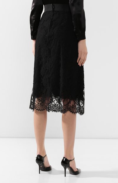 Кружевная юбка DOLCE & GABBANA, арт. F4AY6T/HLMQJ, фото 4