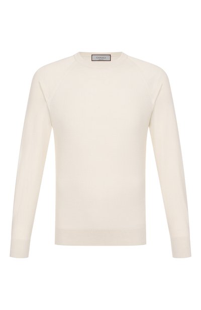 Мужской джемпер из хлопка и шелка CANALI, арт. C1119/MK02352