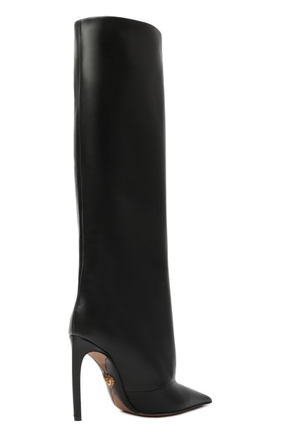 Кожаные сапоги devotion 105 DOLCE & GABBANA черного цвета по цене 195500 руб., арт. CU1223/A0831, фото 5 Кожаные сапоги devotion 105 DOLCE & GABBANA, арт. CU1223/A0831, фото 5