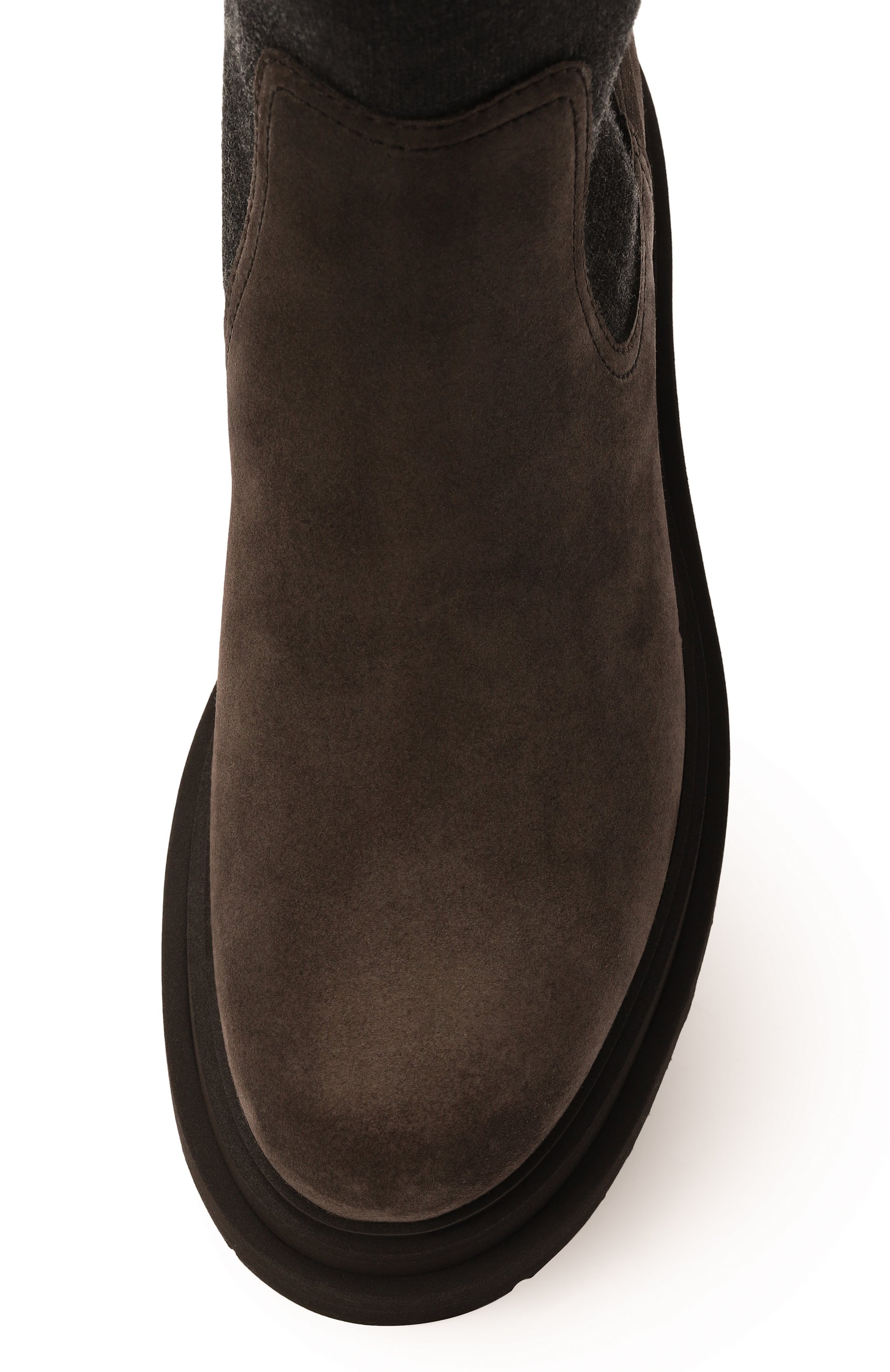 Замшевые челси BRUNELLO CUCINELLI, арт. MZSFG3034P, фото 6