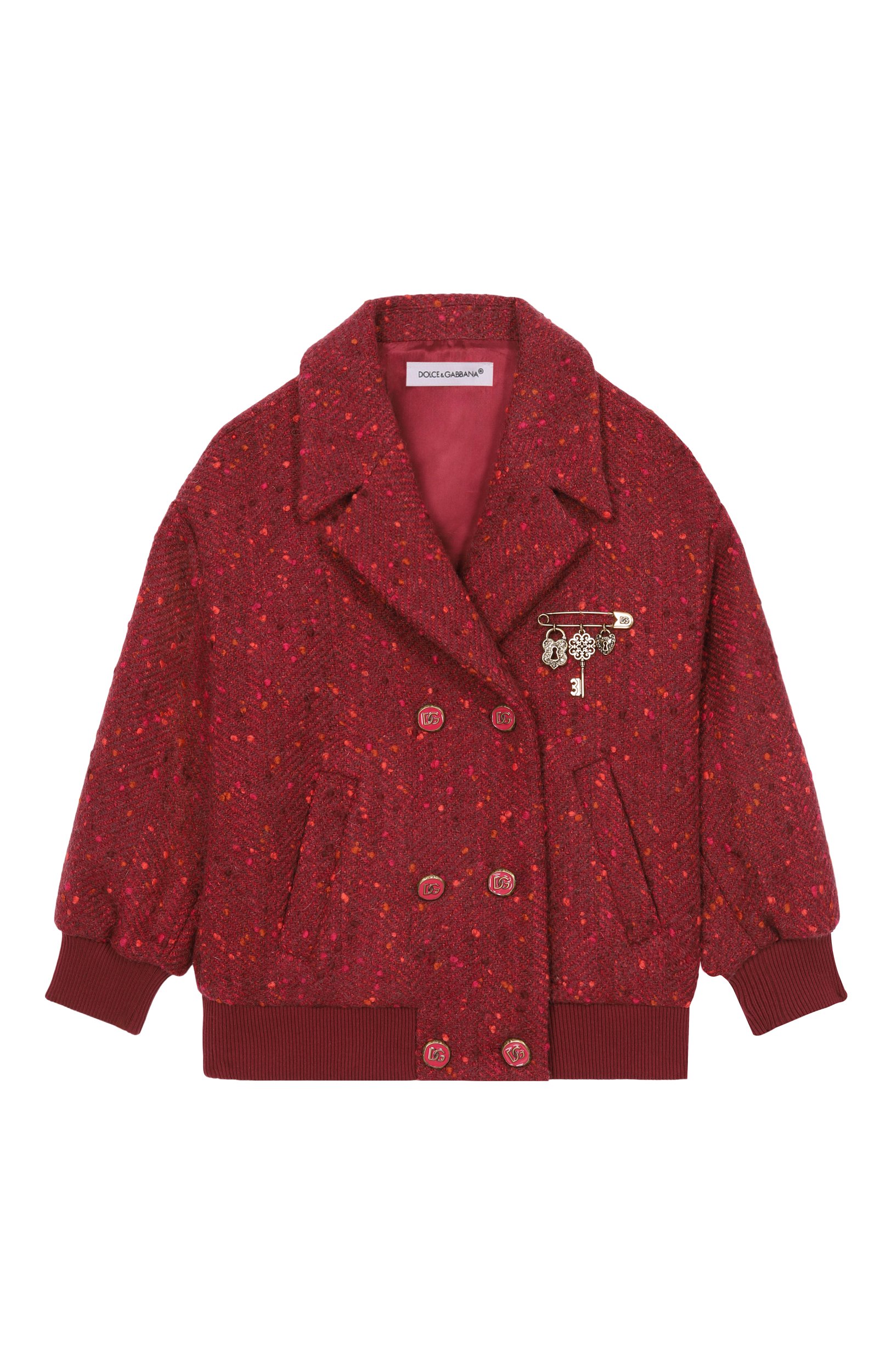 Твидовый костюм DOLCE & GABBANA, арт. L53B05/FCZAU_001_SET, фото 2