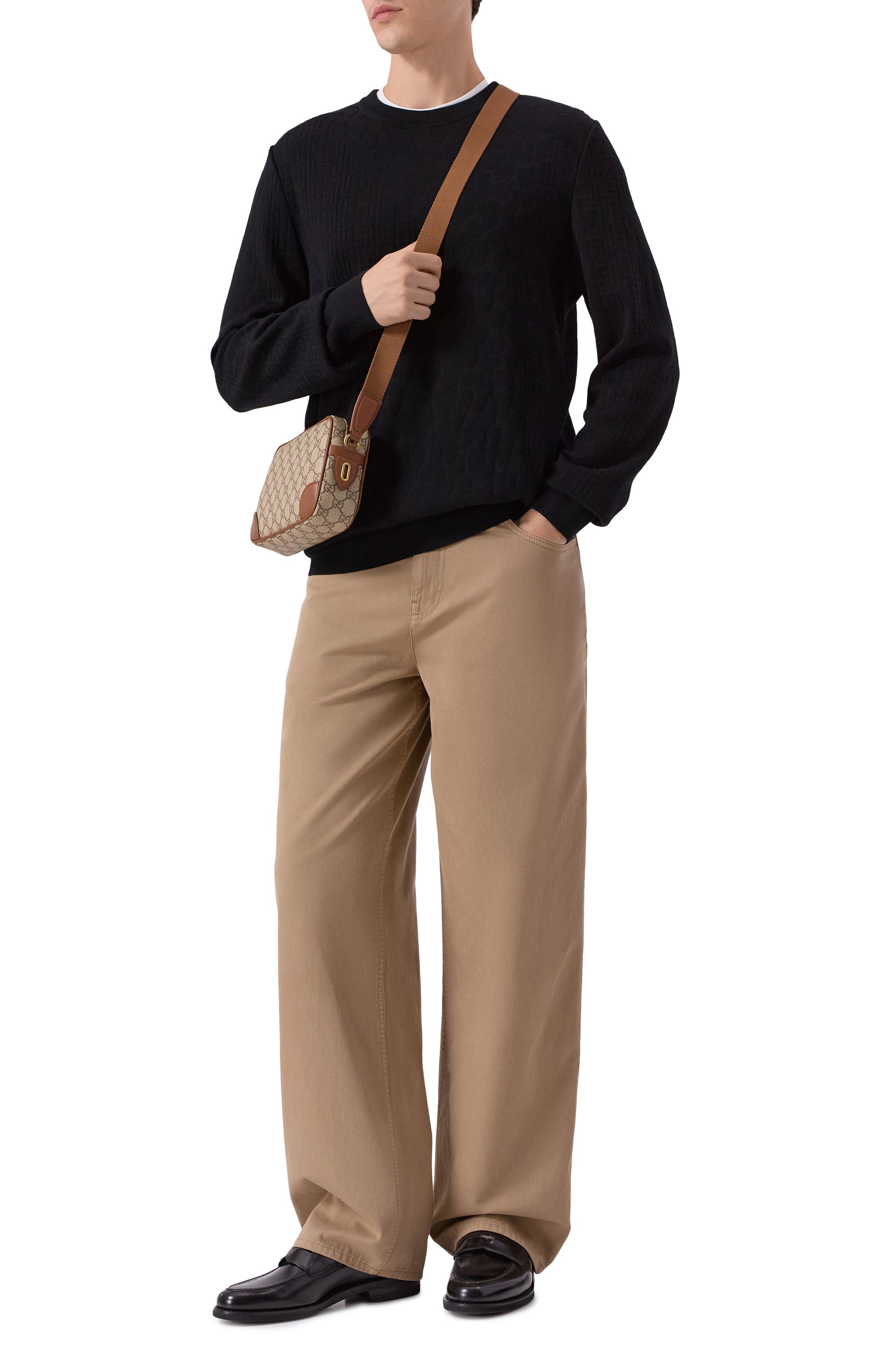 Сумка gg emblem GUCCI, арт. 821216/FAED3, фото 7