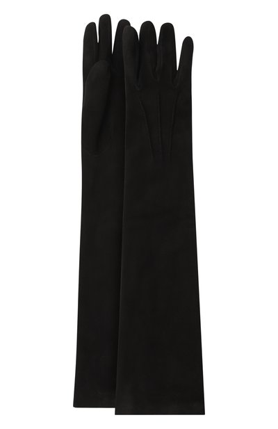 Женские замшевые перчатки GIORGIO ARMANI, арт. GW001988/AF19183