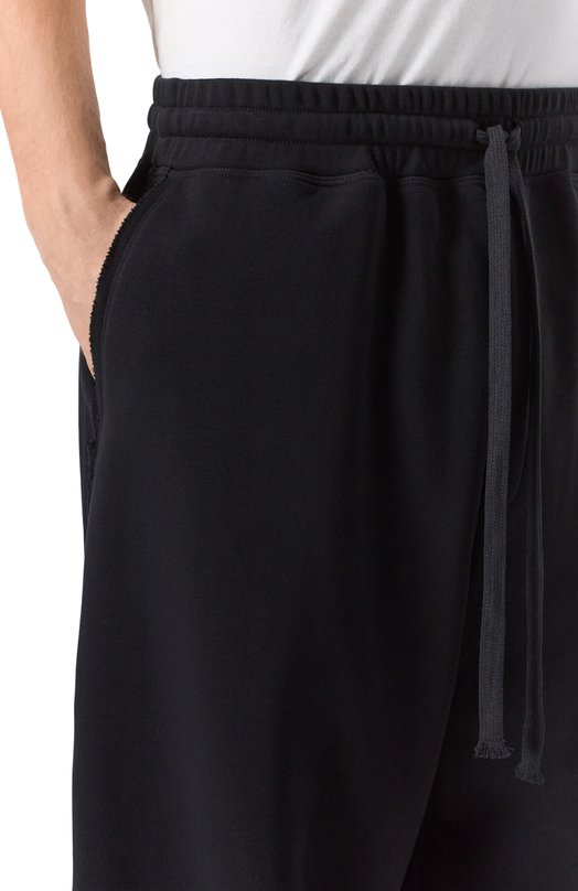 Хлопковые брюки Isabel Benenato UJ02S26 Чёрный  UJ02S26 Фото 5