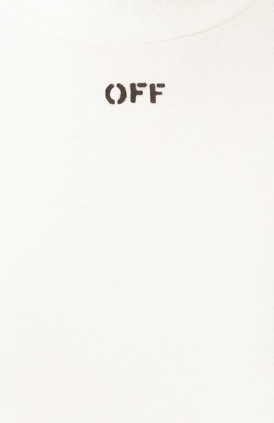 Хлопковая футболка OFF-WHITE, арт. 0WAA075R20F291250110, фото 5