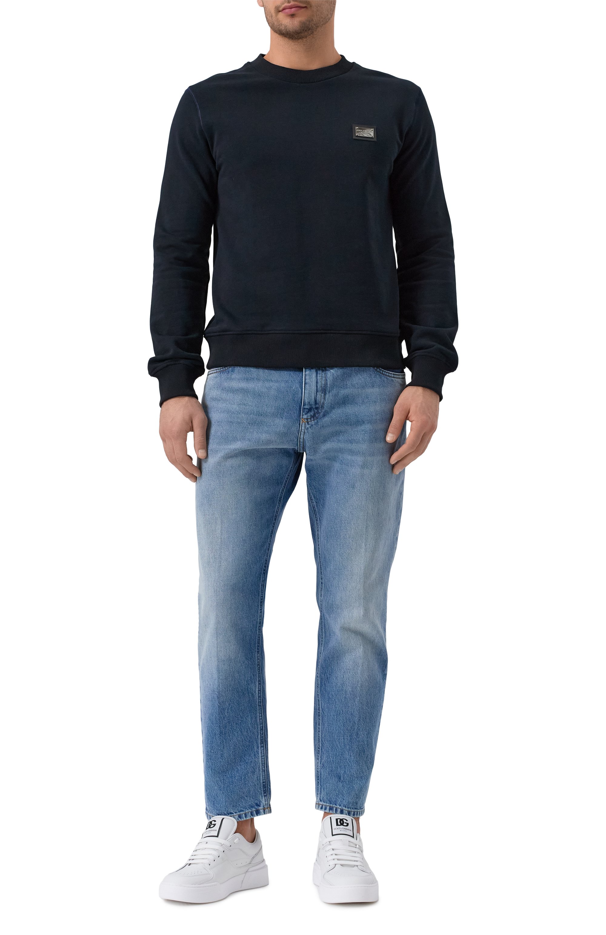 Хлопковый свитшот DOLCE & GABBANA, арт. G9ABJT/G7F2G, фото 2