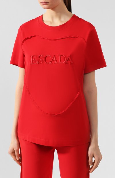 Хлопковая футболка ESCADA SPORT, арт. 5032171, фото 3