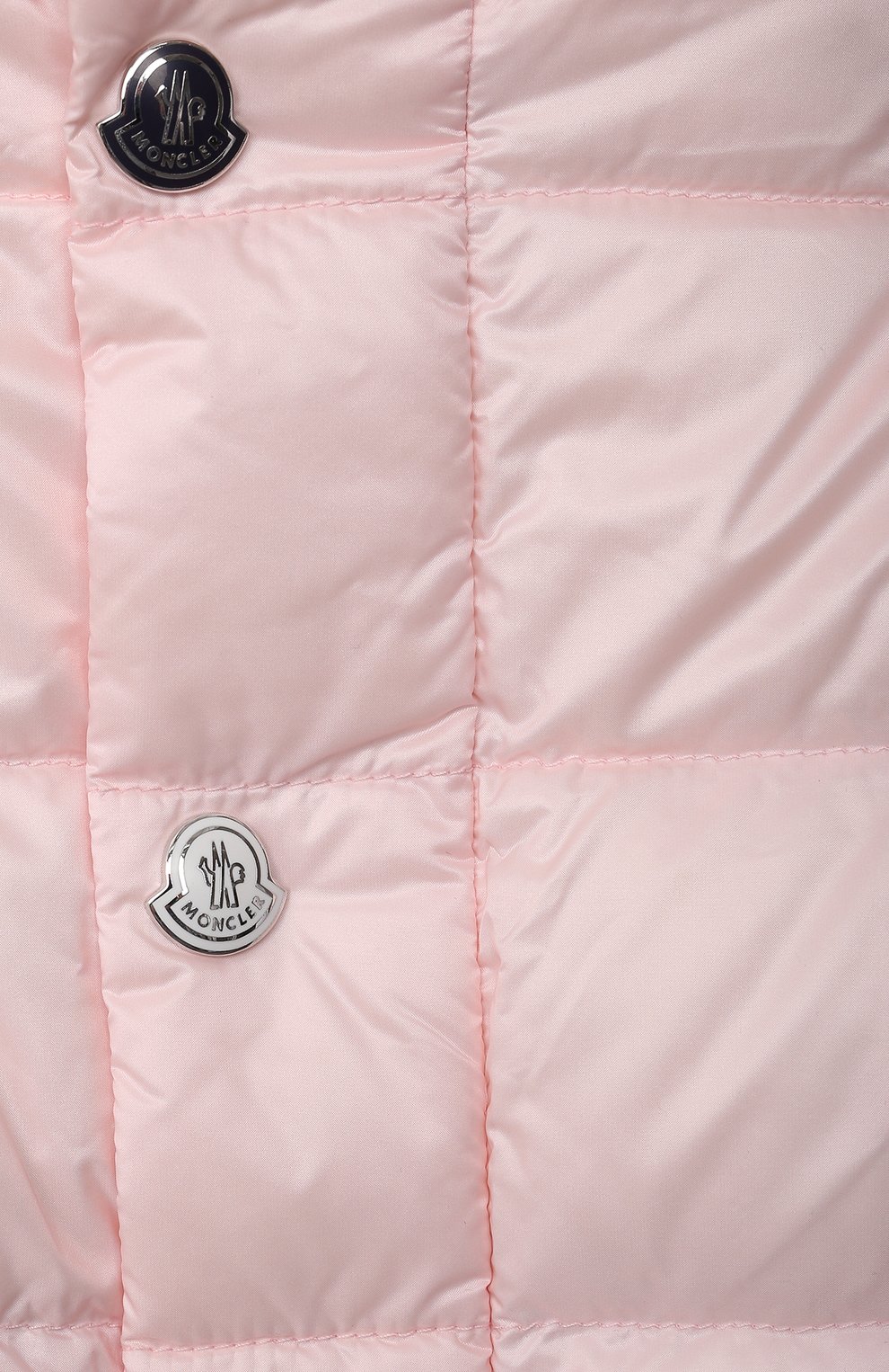 Пуховый комбинезон MONCLER светло-розового цвета по цене 66350 руб., арт. G1-951-1F510-00-53048, фото 4 Пуховый комбинезон MONCLER, арт. G1-951-1F510-00-53048, фото 4