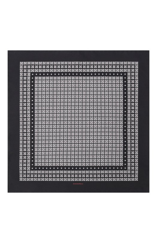 Шелковый комплект из галстука и платка Stefano Ricci DH/59101 Серый  DH/59101 Фото 7