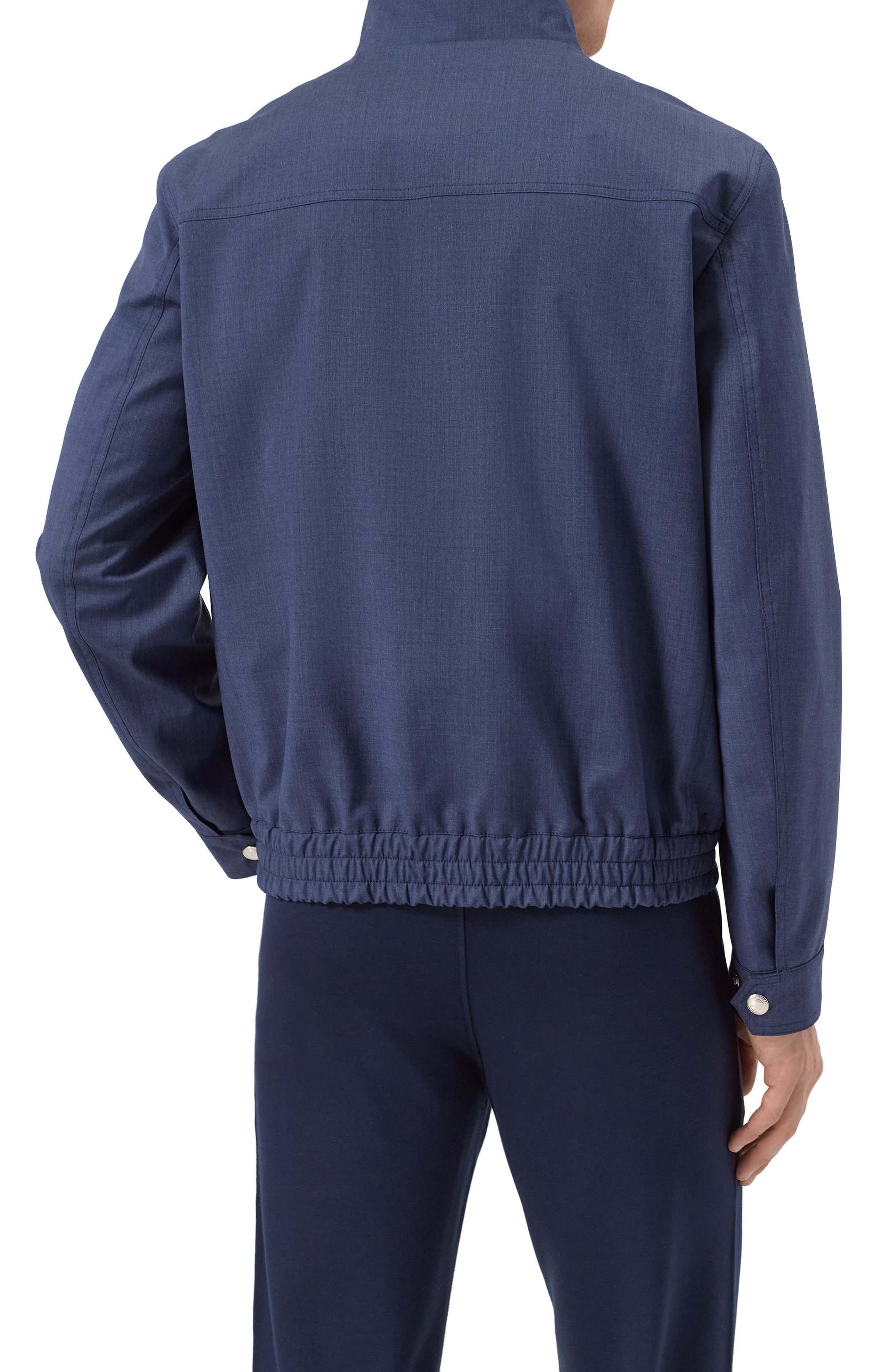 Шерстяной бомбер BRUNELLO CUCINELLI, арт. MM4506424, фото 4