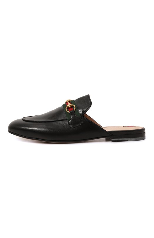 фото Кожаные сабо princetown gucci