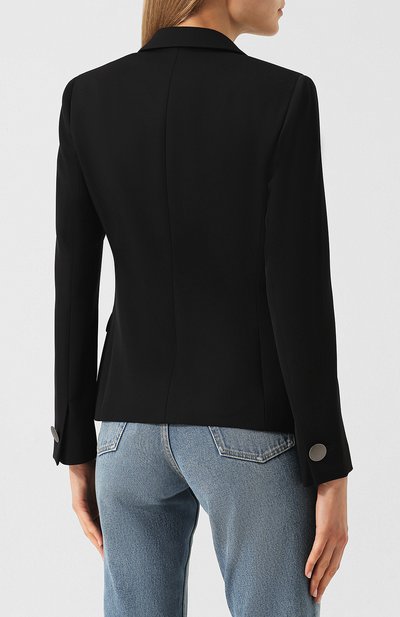 Приталенный шерстяной жакет GIORGIO ARMANI, арт. 8WHGG010/T00DY, фото 4