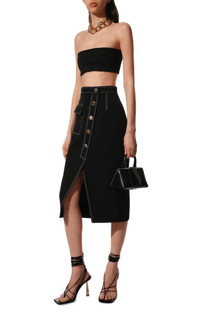 Шерстяная юбка ALEXANDER MCQUEEN, арт. 685464/QJACH, фото 2