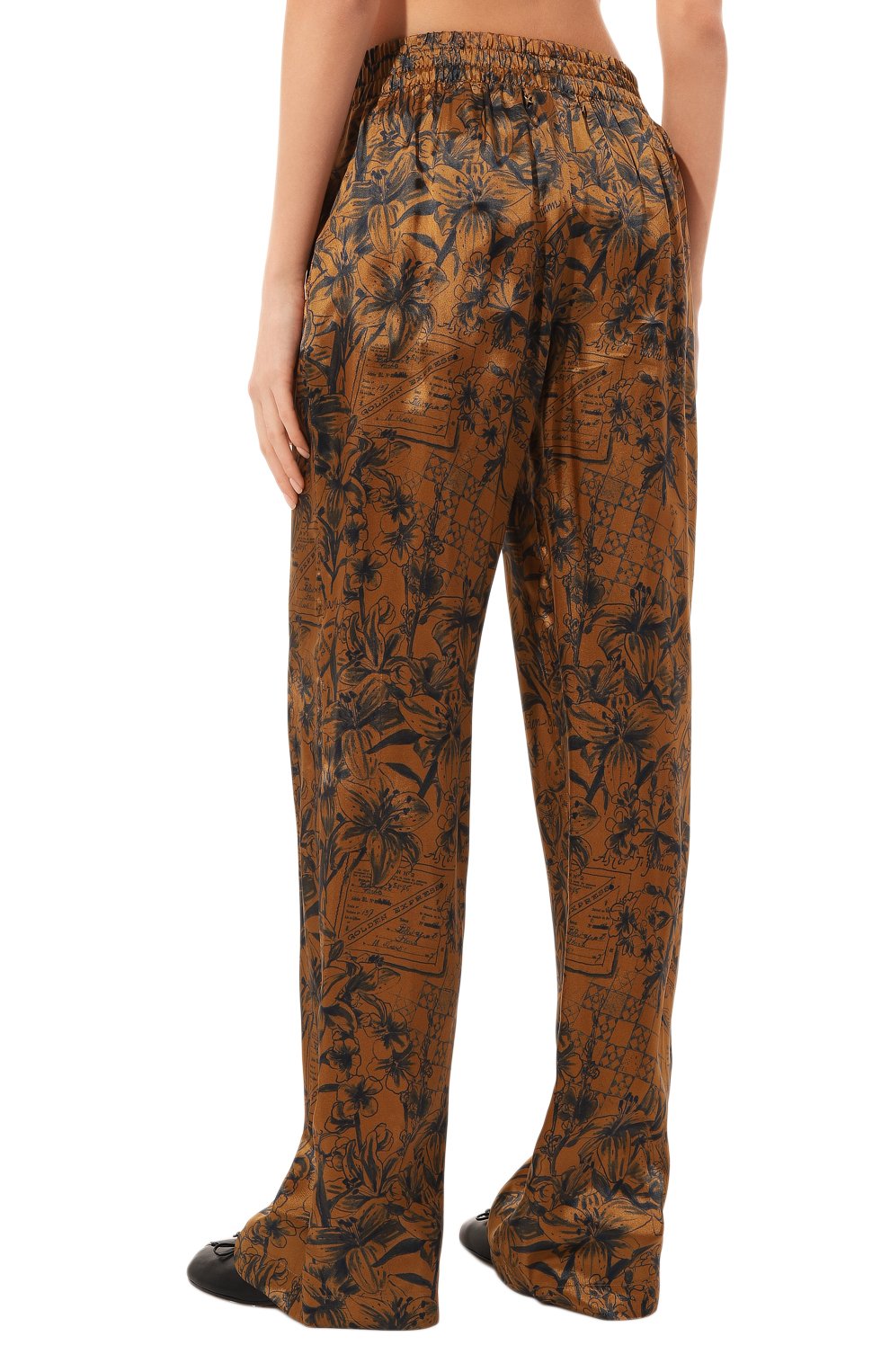 Брюки из вискозы GOLDEN GOOSE DELUXE BRAND, арт. GWP00821/P00082981831, фото 4