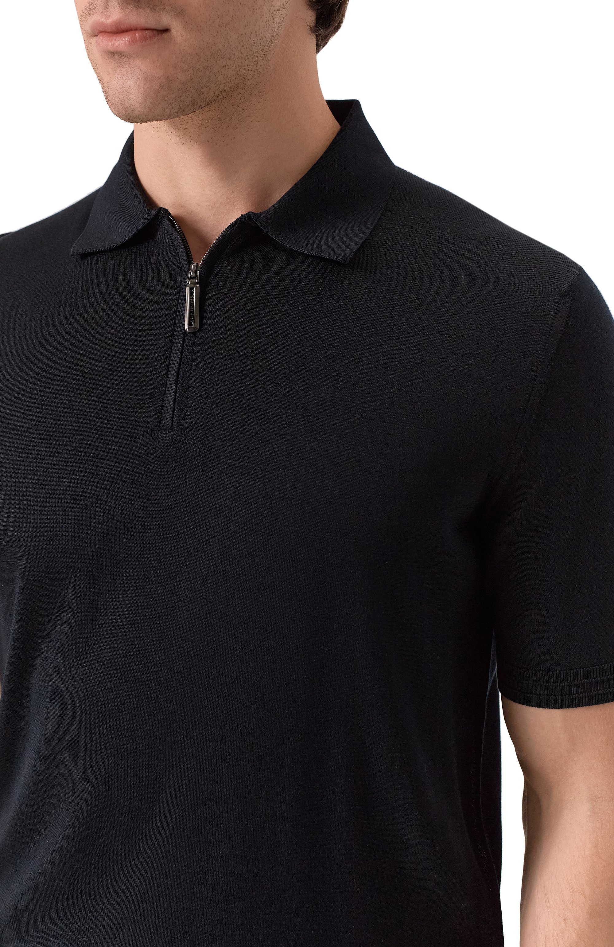 Шелковое поло STEFANO RICCI, арт. K616215P31/F26101, фото 5