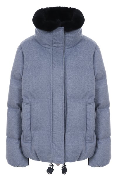 Женский кашемировый пуховик KITON, арт. D58648K0576E01